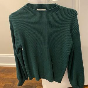 Anthropologie balloon sleeve sweater